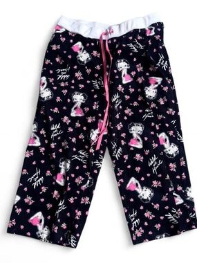 Betty Boop black pajama pants Size L #loungewear #retro